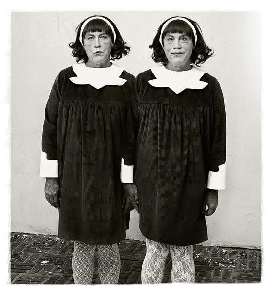 Diane Arbus Identical Twins, Roselle, New Jersey (1967), 2014