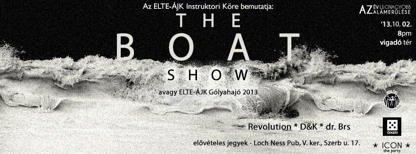 ÁJK Gólyahajó és after party